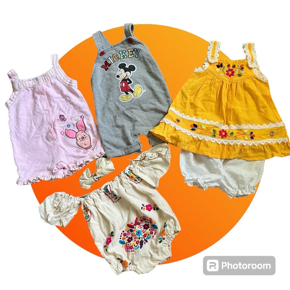 Vintage and modern lot 6/9-12mo